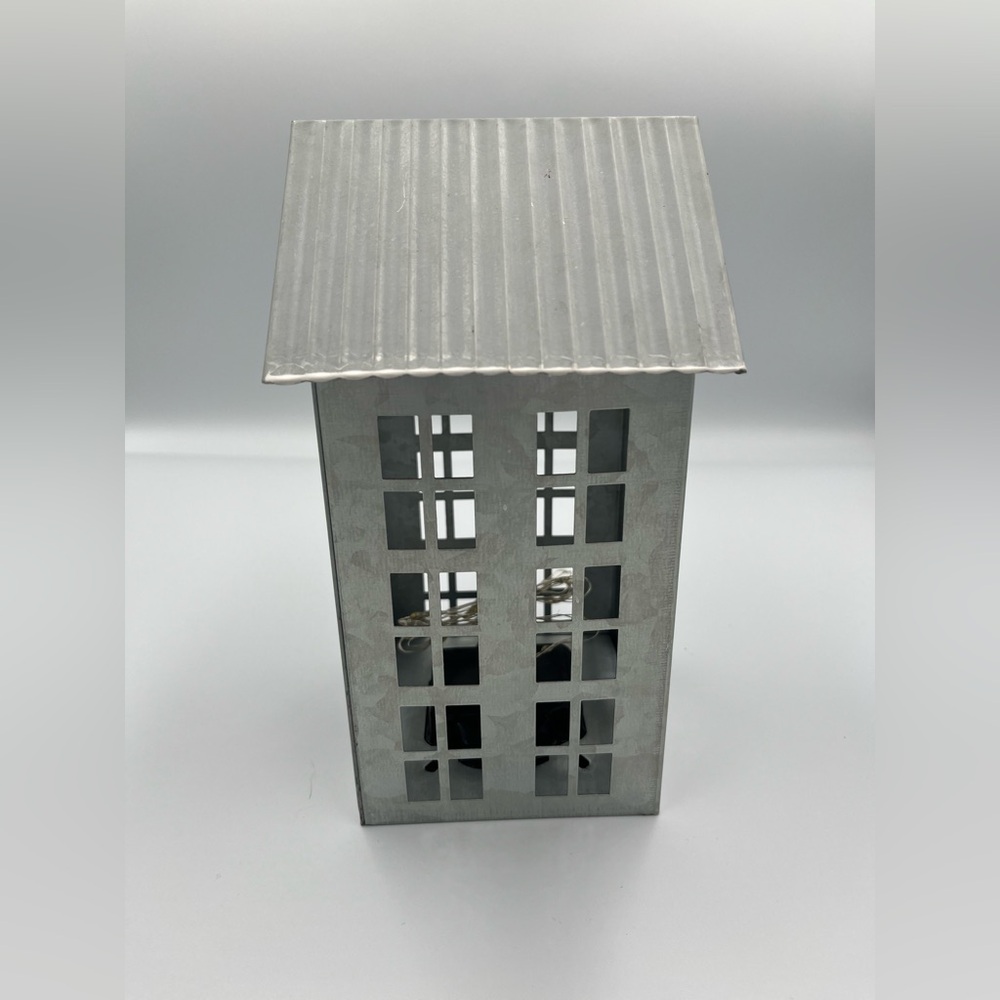 Set of Two - Galvanized Tin - Luminary - Holiday Houses - Target Wondershop - Picture 7 of 16